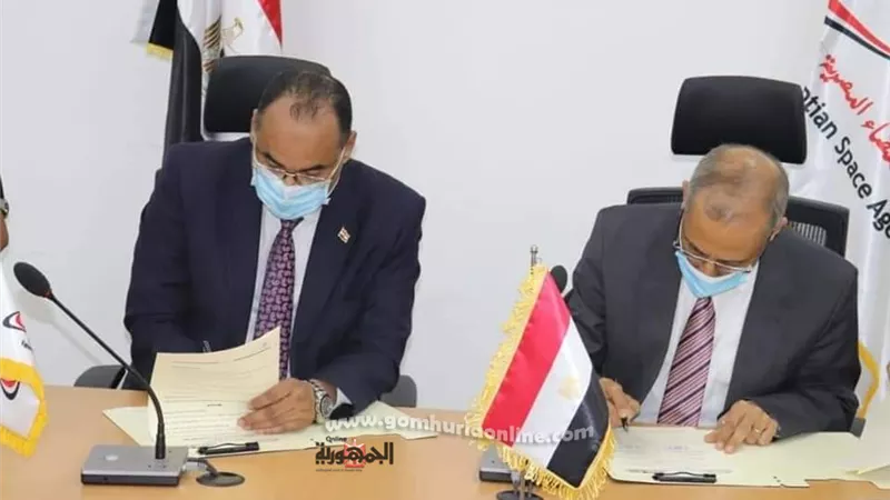 تعاون بين جامعة بني سويف التكنولوجية ووكالة الفضاء المصرية EgSA