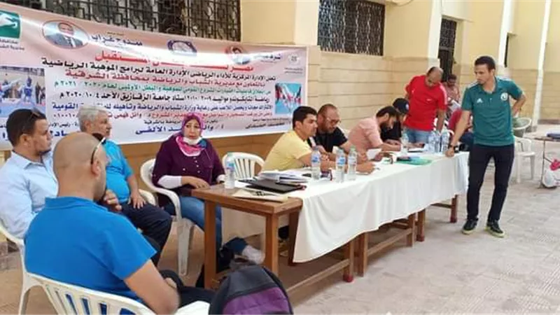 انتهاء فعاليات اليوم الثانى لاختبارات المشروع القومى للموهبة فى الملاكمة والتايكوندو بالشرقية.. صور
