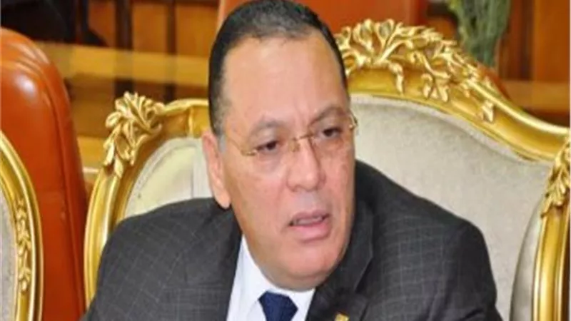 محافظ الشرقية يضع اكليلا من الزهور على النصب التذكارى للجندى المجهول