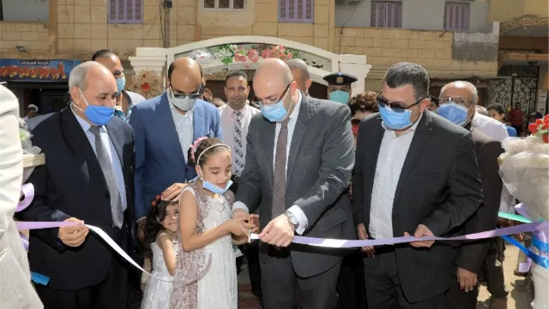 محافظ بني سويف يفتتح المركز التكنولوجي المطور بإدارة تموين ببا