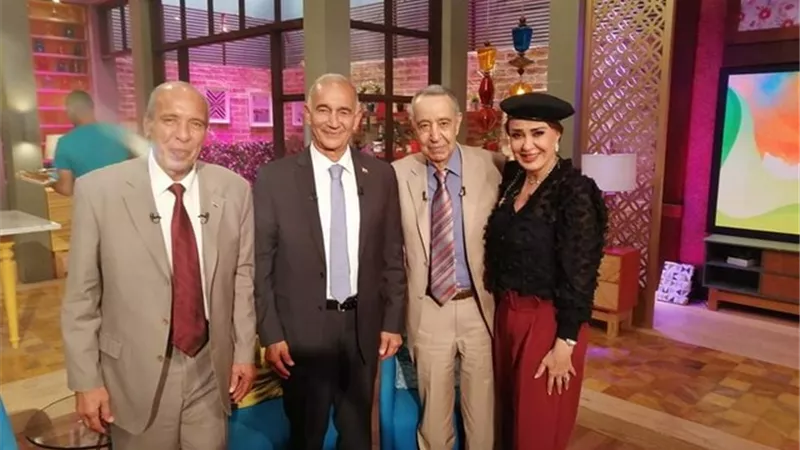 شاهد.. أبطال العملية إيلات ومادلين طبر تبكي أثناء عزف النشيد الوطني المصري