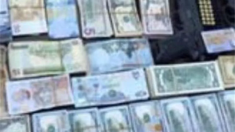 ضبط تجار العملة فى السوق السوداء بالدقهلية