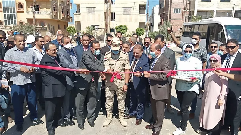 محافظ شمال سيناء يستقبل نائب وزير الاسكان ورئيس جهاز التعمير