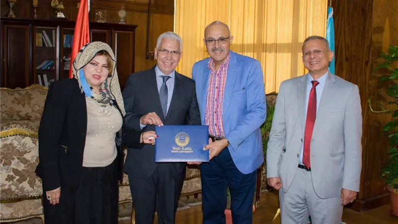 جامعة طنطا تبحث التعاون الأكاديمي والبحثي مع المعهد القومي لعلوم البحار والمصايد