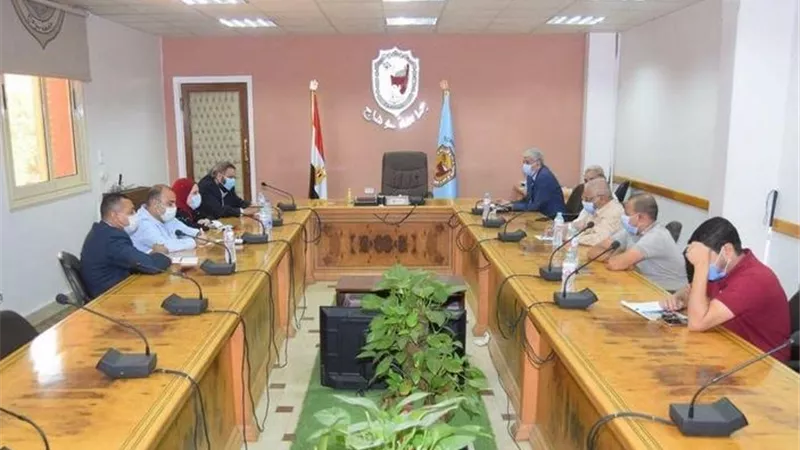 جامعة سوهاج تبحث سبل التعاون مع الاكاديمية الوطنية لتكنولوجيا المعلومات لذوي الاعاقة