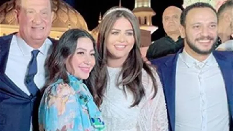 أول فيديو لـ هنادي مهنا وأحمد خالد صالح بعد عقد القران