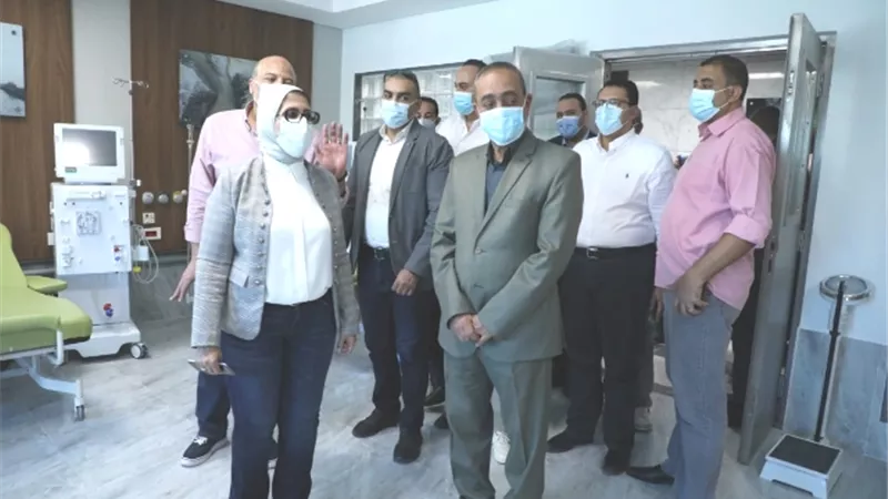 وزيرة الصحة تؤكد جاهزية المجمع الطبي بالاسماعيلية للعمل بالتأمين الصحي الشامل