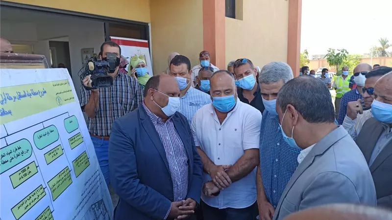 محافظ الإسماعيلية يتفقد التشغيل التجريبي لمحطة مياه بتكلفة 280 مليون جنيه