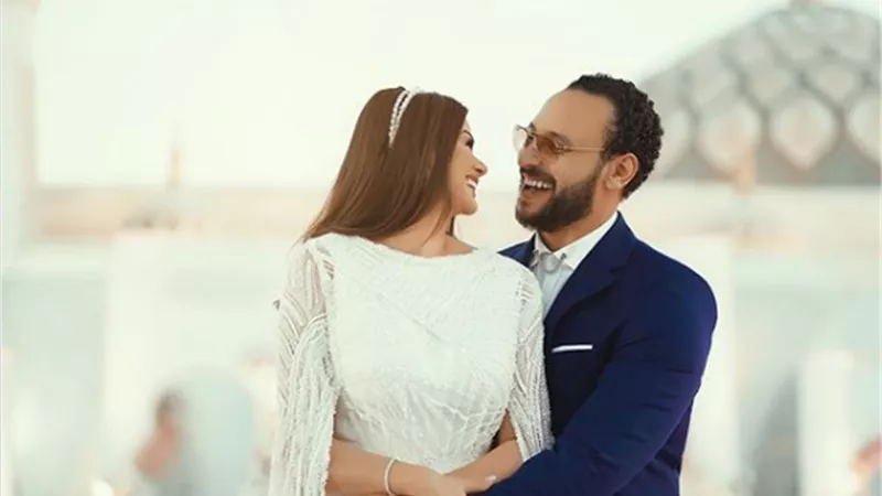 أول تعليق من هنادى مهنا بعد عقد قرانها على أحمد خالد صالح