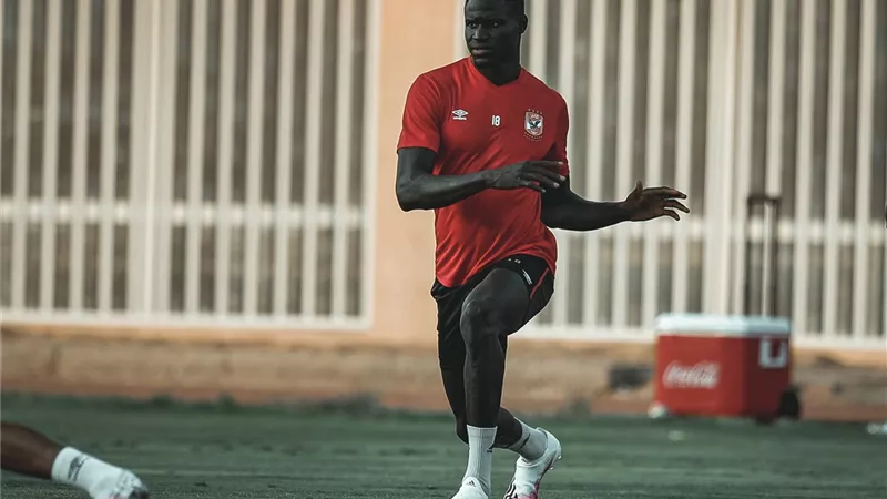 بادجي يخضع لاختبار طبي لتحديد موعد عودته لتدريبات الأهلي