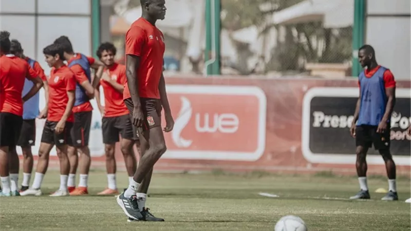 نجم هجوم الاهلى يواصل برنامج تأهيليه استعدادا لبيراميدز