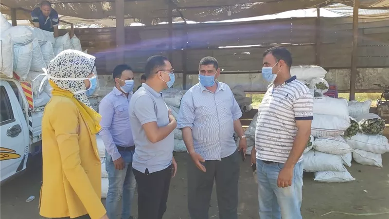لجنة شؤون القرى ببنى سويف تواصل زيارتها