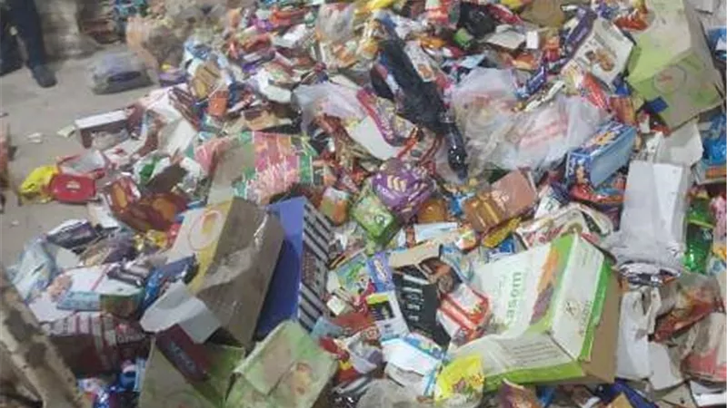إعدام 11طن أغذية فاسدة وغلق 26 منشأة غذائية تعمل بدون ترخيص