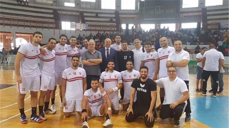 يد الزمالك يفوز على أسيوط فى الدورى