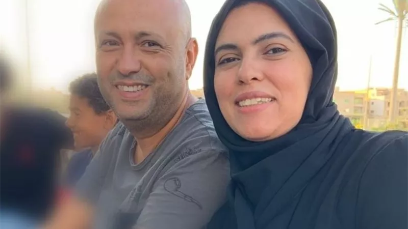 زوجة جمال يوسف تتضرع إلى الله بعد شفاء زوجها من سرطان البلعوم