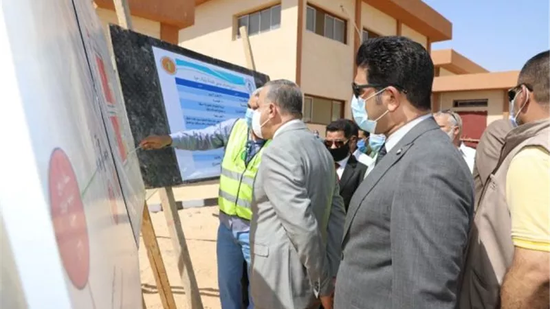 محافظ سوهاج يتفقد عددا من المشروعات التنموية والخدمية بمركز المنشاة