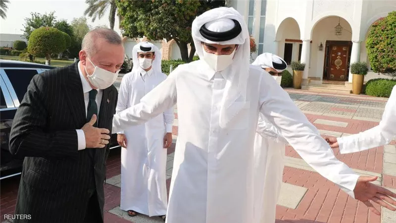 المعارضة التركية: أردوغان يهرع إلى قطر كلما انهارت الليرة