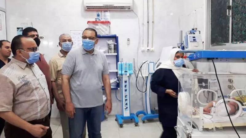 محافظ الشرقيه يتفقد الخدمات الطبيه بمستشفى الإبراهيميه المركزي