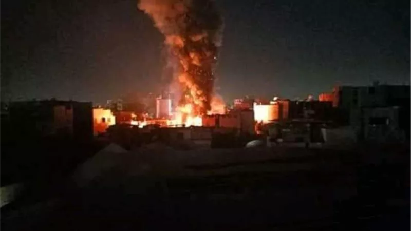 مباحث قنا تكشف غموض حادث حريق الصهاريج .صور