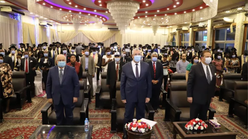 وزير الزراعة يشهد حفل تكريم خريجي الدول الافريقية من الجامعات المصرية