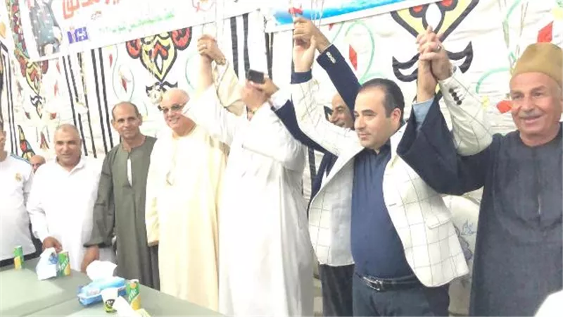 تدشين أول مؤتمرا رسميا لحملة القائمة الوطنية من أجل مصر بشبرا هارس في طوخ.صور