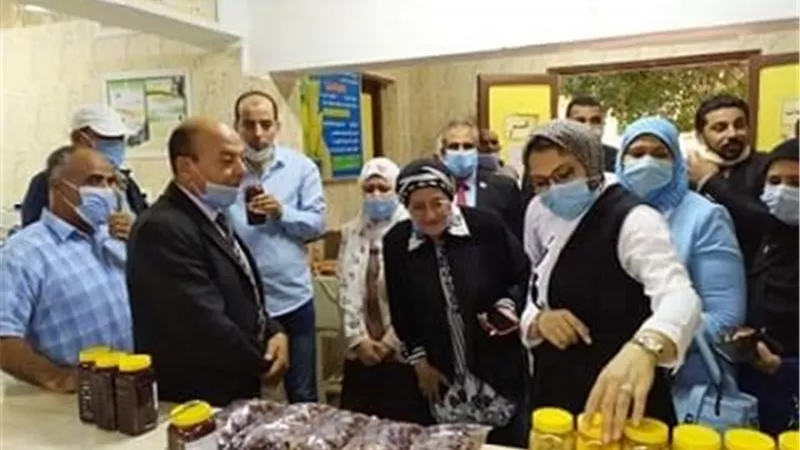 نائب محافظ الوادى الجديد تتفقد مشروعات المدارس المنتجة بالداخلة .صور