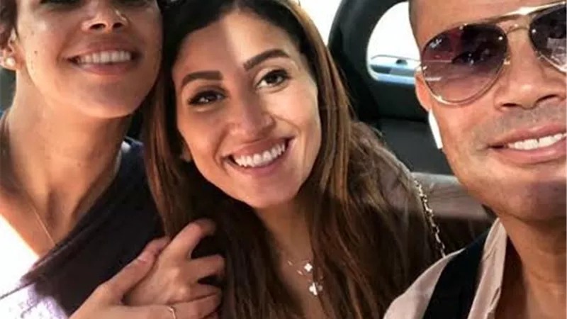 ابنة شيرين رضا لوالدها عمرو دياب: 