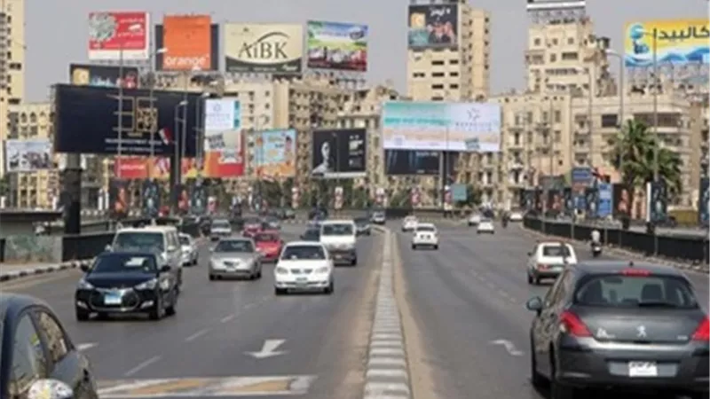 النشرة المرورية للمحاور الرئيسية والميادين بالقاهرة الكبرى