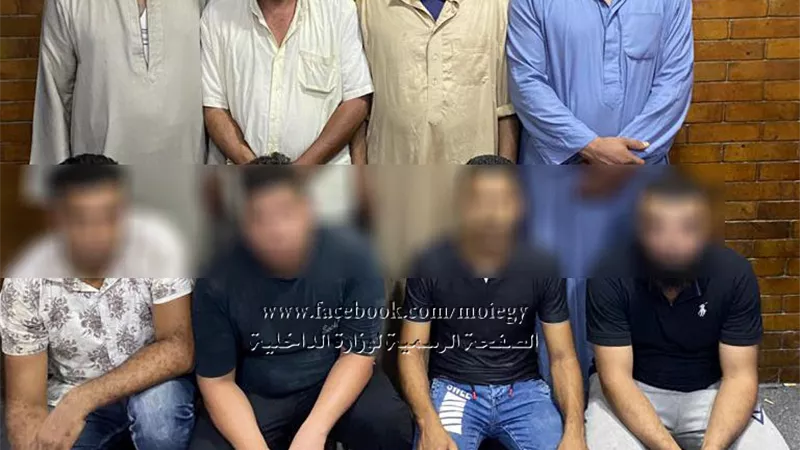 ضبط 8 أشخاص لقيامهم بالتنقيب عن الآثار بالقاهرة
