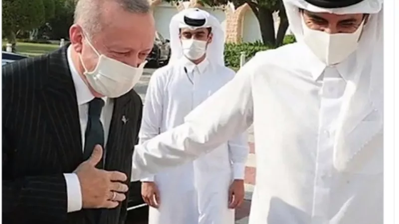 المعارضة التركية: أردوغان يستجدي الاموال القطرية كلما انهارت الليرة
