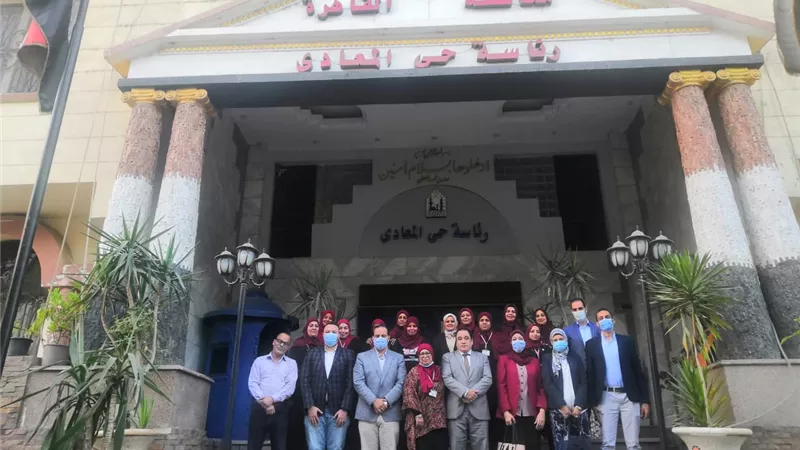 وفد البرنامج الرئاسى فى معايشة ميدانية للمنطقة الجنوبية بالقاهرة