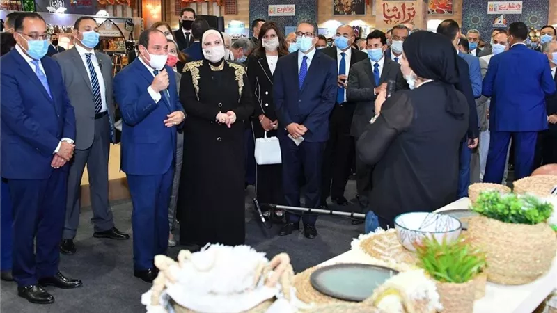 اتصالات مصر تشارك بمعرض تُراثنا للحرف اليدوية والمنتجات التراثية لدعم رواد الأعمال