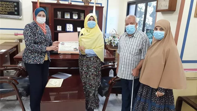 تكريم اوائل الجمهورية في المسابقات والانشطة ببنى سويف