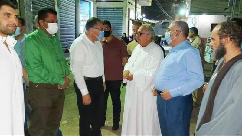 محافظ الشرقية يفاجيء قرية سنهوت بمنيا القمح ويأمر برفع كفاءة الشوارع