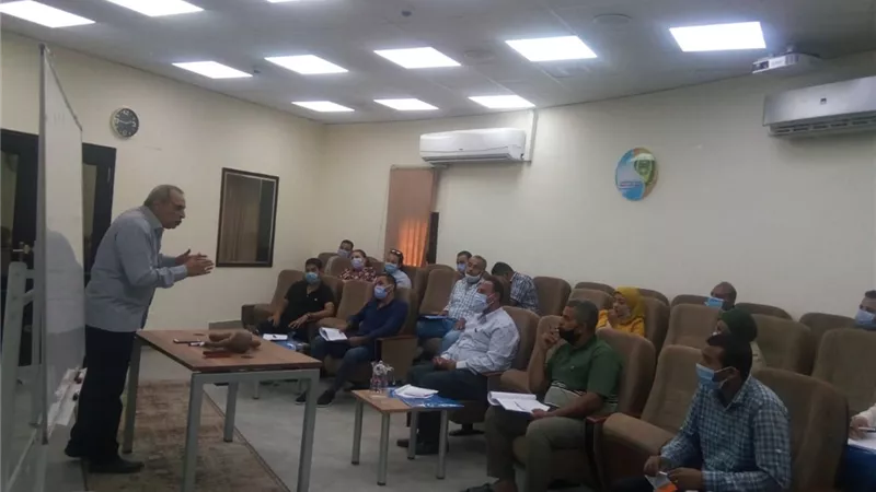 مبادئ الاسعافات الأولية فى رحاب مركز التدريب والخدمات بمياه أسيوط