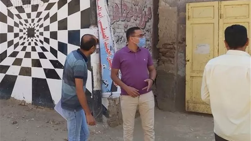لجنة شؤون القرى تزور سمسطا