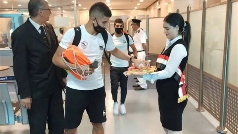 بعثة الزمالك تطير الي المغرب علي طائرة خاصة