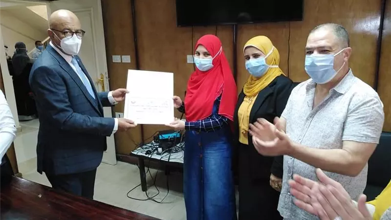 القومي للمرأة يكرم ممرضات بنى سويف
