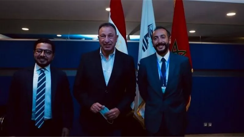 القنصل المصري بالمغرب يستقبل بعثة الأهلي