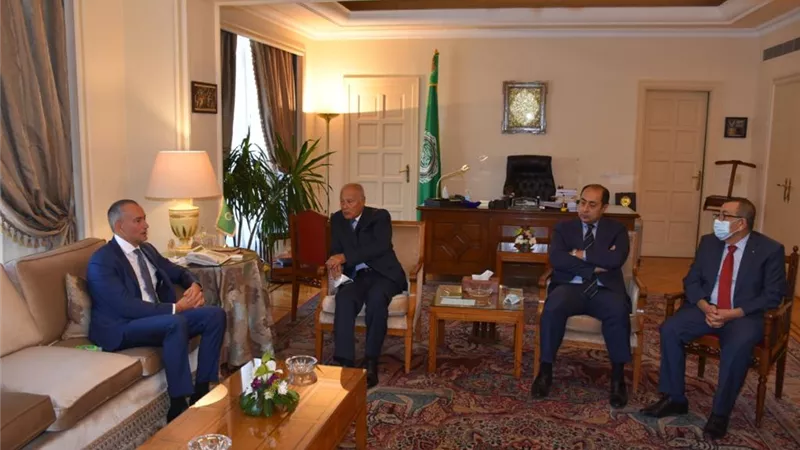 أحمد أبو الغيط يستقبل المنسق الأممي الخاص لعملية السلام في الشرق الأوسط