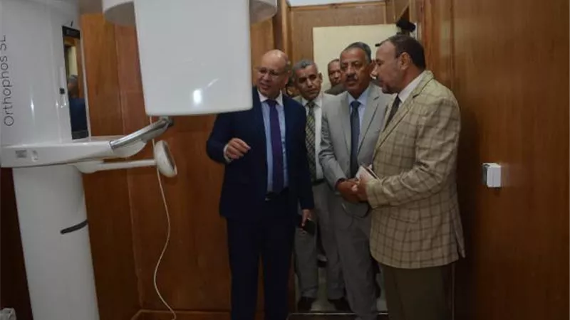 افتتاح أحدث وحدة أشعة مقطعية للأسنان على مستوى الصعيد بأزهر أسيوط .صور