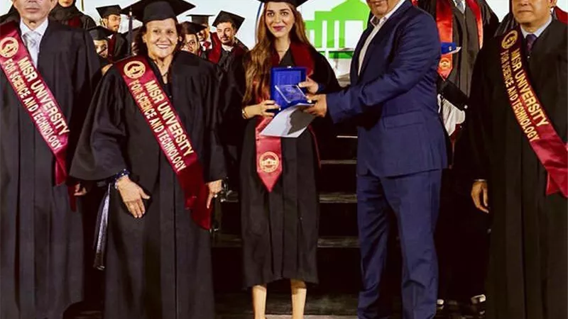 الاحتفال بتخرج دفعة 2019-2020 فى كلية الطب بجامعة مصر للعلوم والتكنولوجيا