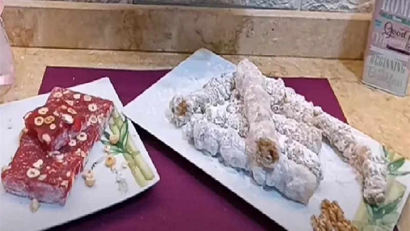 الملبن الحبل بعين الجمل والملبن الاحمر بالفيديو من مطبخ لمياء