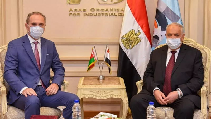التراس يستقبل سفير بيلاروسيا بالقاهرة لبحث أوجه التعاون المشتركة