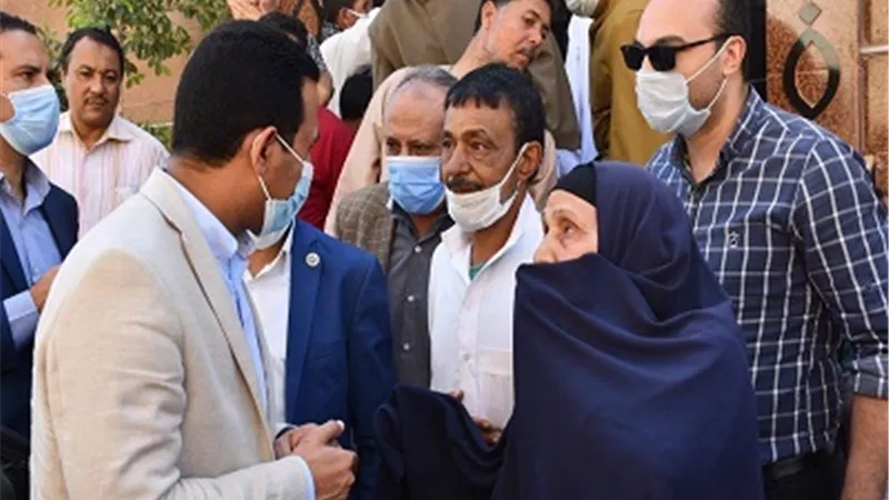 نائب محافظ الفيوم يفتتح مسجد 