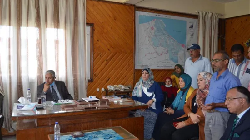 الزراعة تبحث مشاكل الصيادين وتنمية الثروة السمكية في دمياط