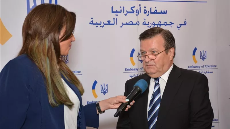 السبت.. السفير الأوكراني بمصر صيفاً ببرنامج جسور على القناة الثانية