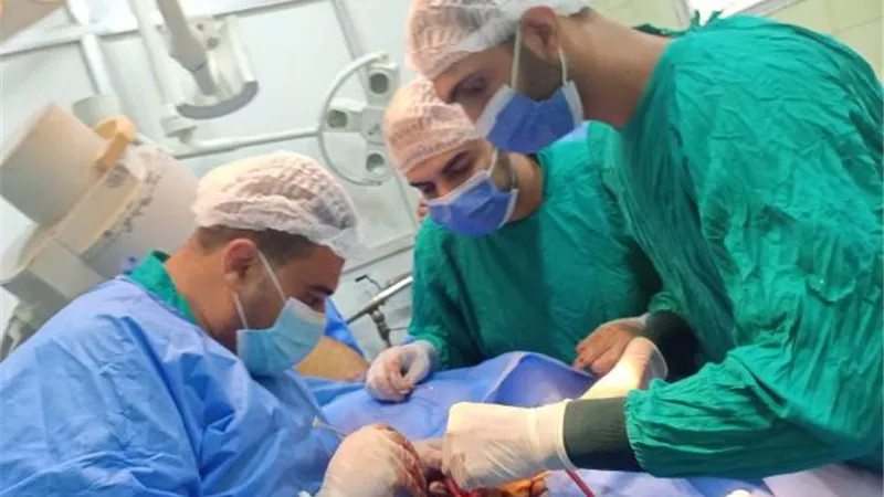 إجراء جراحة متقدمة للوجه والفكين والعظام بمستشفي فاقوس