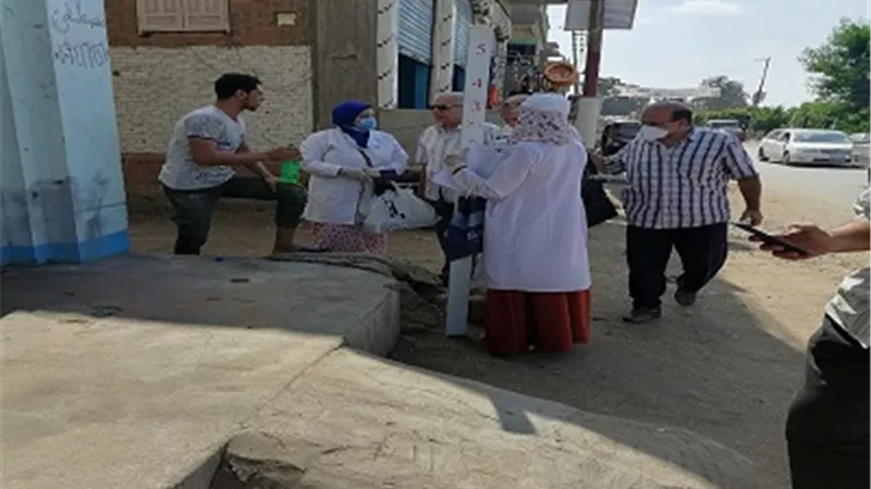 تجريع ٩٧ ألف مواطن بالحملة القومية للقضاء علي البلهارسيا بالمحافظة خلال ١٢ يوما