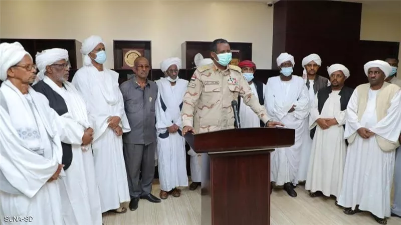 دقلو: نعمل على حل أزمة شرق السودان بالتراضي